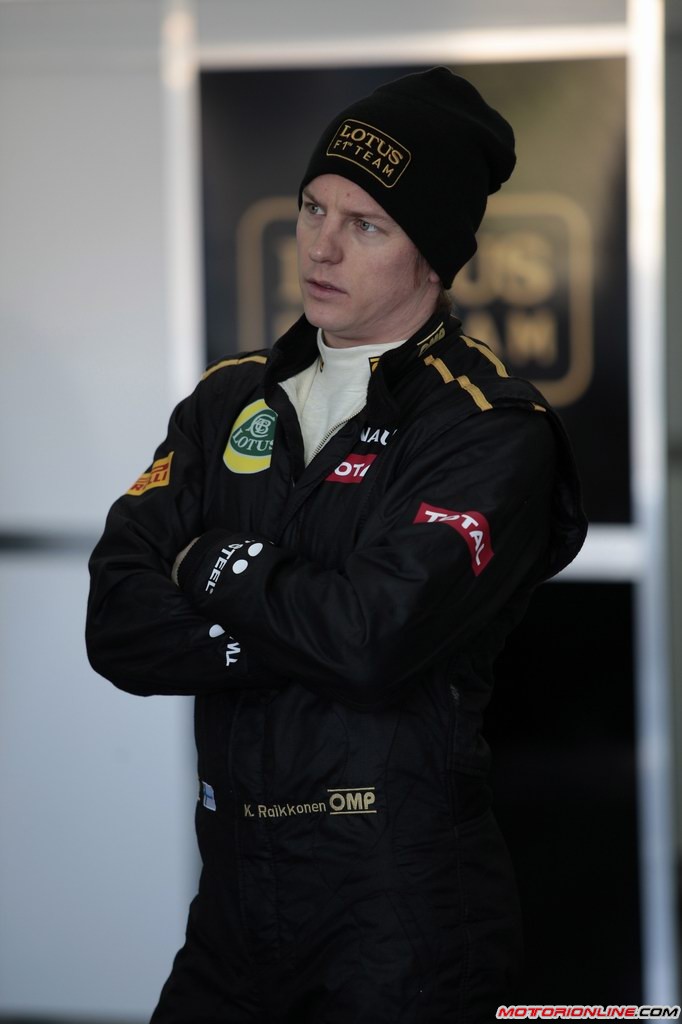 Raikkonen Test Valencia